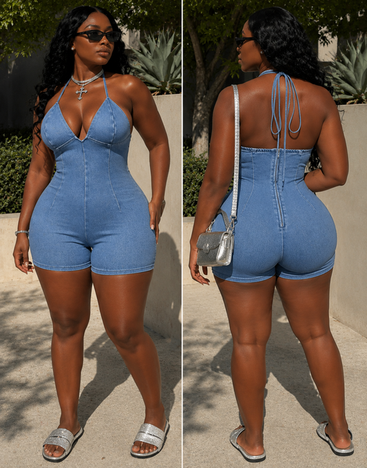 Denim Girl Jumpsuit